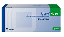 Купить аторис, таблетки, покрытые пленочной оболочкой 40мг, 30 шт в Кстово