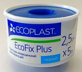 Купить ecoplast ecoplast медицинский фиксирующий тканый 2,5см х 5м в Кстово