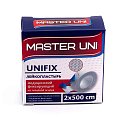 Лейкопластырь фиксирующий на тканевой основе Master Uni (Мастер Юни) 2х500см