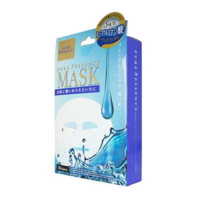Купить japan gals (джапан галс) премиум маска для лица 3 вида гиалуроновая кислоты, 30 шт в Кстово