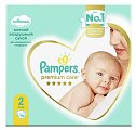 Купить pampers premium care (памперс) подгузники 2 мини 4-8кг, 102 шт в Кстово