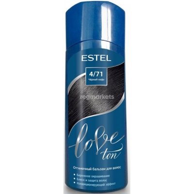 Купить estel (эстель) бальзам для волос оттеночный love ton 150мл тон 4/71 черный кофе в Кстово
