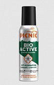 Купить пикник (picnic) bio activ аэрозоль от комаров, клещей и слепней, 125мл  в Кстово