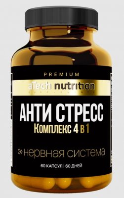 Купить atech nutrition premium (атех нутришн премиум) анти стресс, таблетки массой 620 мг 60 шт. бад в Кстово