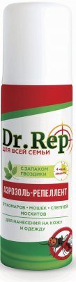 Купить dr.rep (доктор реп) аэрозоль от комаров и мошек, 150мл в Кстово