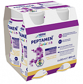 Купить peptamen (пептамен) junior 1.5 смесь с ароматом ванили, 200 мл 4шт в Кстово