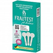 Купить тест для диагностики влагалищной кислотности frautest (фраутест) ph-баланс, 3 тест-полоски в Кстово