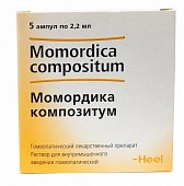 Купить момордика композитум, раствор для внутримышечного введения гомеопатический 2,2мл, ампулы 5шт в Кстово